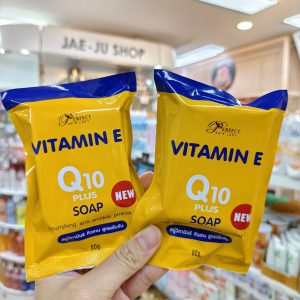 Perfect skin lady vitamin e Q10 plus soap 80g.
