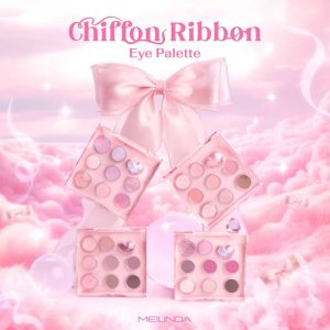 MC 3135 Meilinda chiffon ribbon eye palette ชิฟฟ่อน ริบบ้อน อาย พาเลทท์ 3.5g.