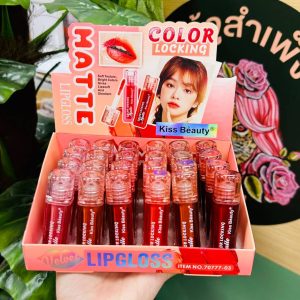 Kiss beauty color locking matte lipgloss