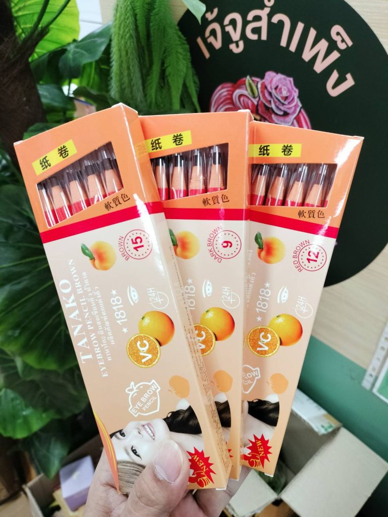 TANAKO EYEBROW PENCIL BROWN / BOX - 09