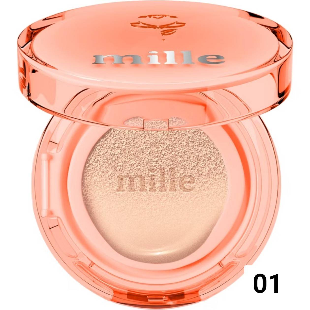Mille perfect glow skin cover blurring cushion spf50 pa+++ มิลเล่ คุชชั่น กล่องส้ม 14g. - Image 8