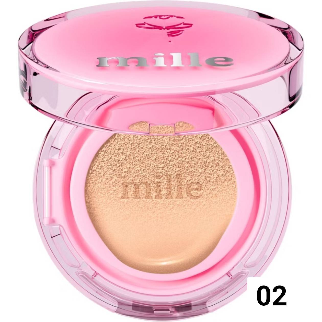 Mille perfect matte long wear cushion spf50 pa+++ มิลเล่ คุชชั่น กล่องชมพู 14g. - Image 10