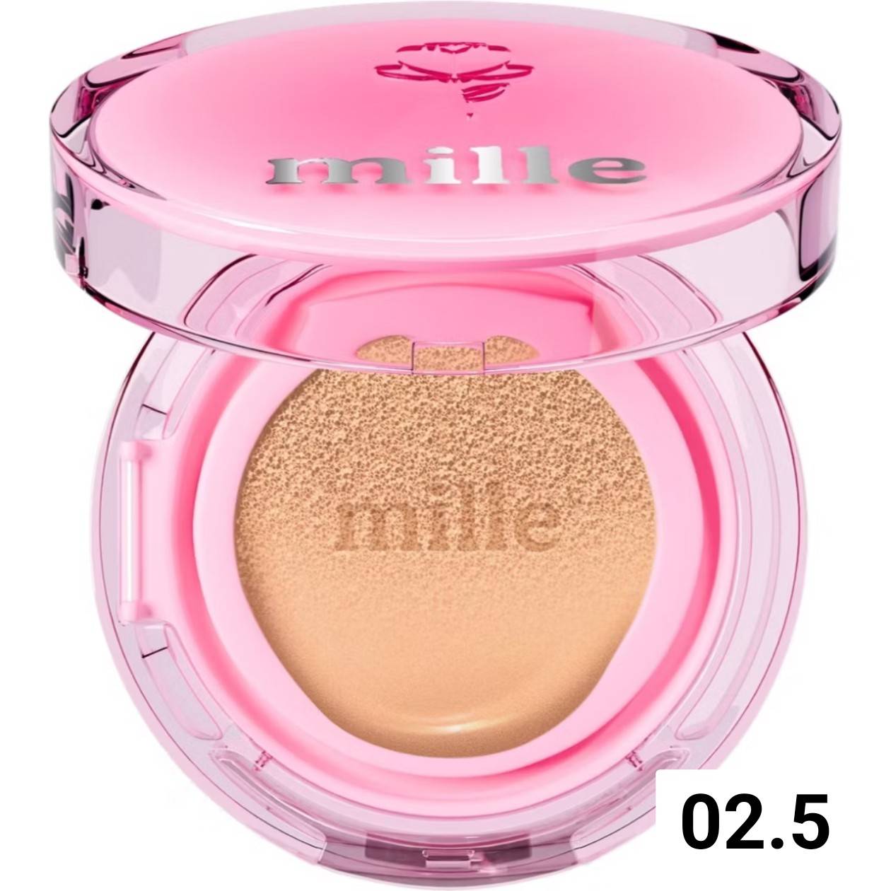 Mille perfect matte long wear cushion spf50 pa+++ มิลเล่ คุชชั่น กล่องชมพู 14g. - Image 11