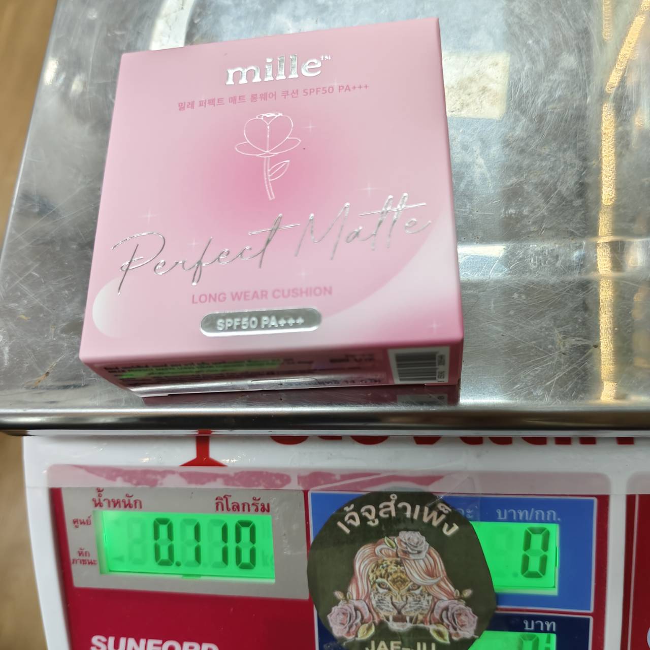 Mille perfect matte long wear cushion spf50 pa+++ มิลเล่ คุชชั่น กล่องชมพู 14g. - Image 12