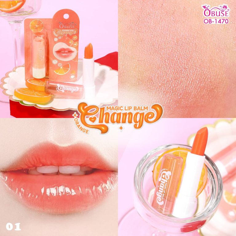 Obuse magic lip balm - NO.1orange