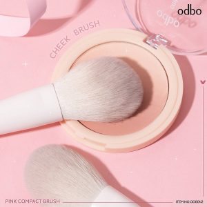 odbo pink compact brush#cheek brush