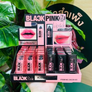 Kiss beauty magic lipstick black pink