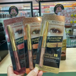 BROWIT BY NONGCHAT GLIT&GLOW EYEGLITTER - CHAMPAGNE GOLD