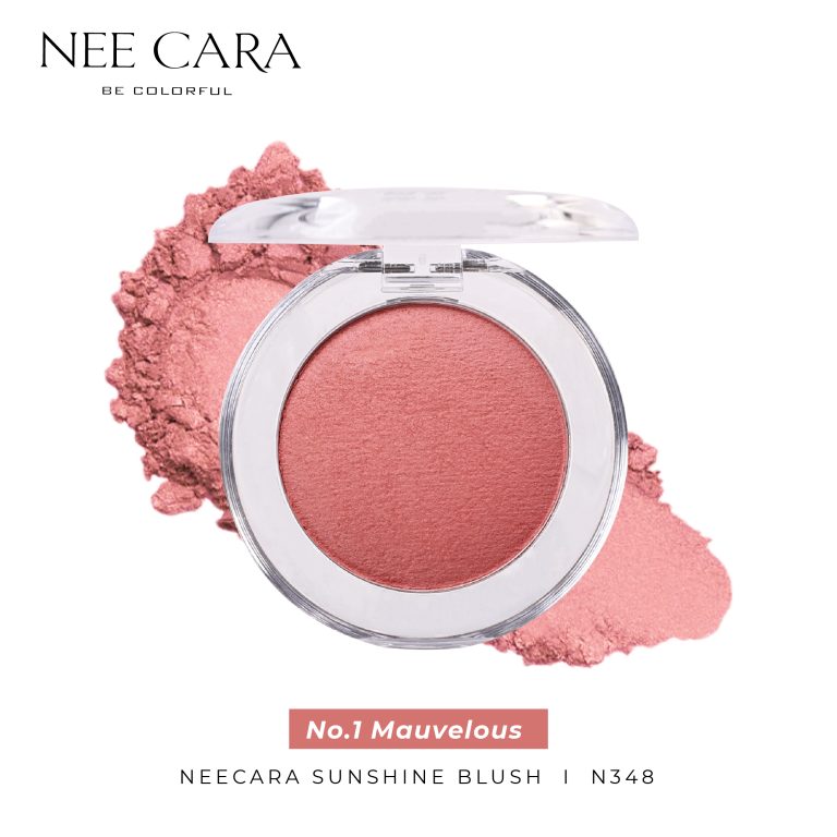 Nee cara sunshine blush นีคาร่า บีคัลเลอร์ฟูล ซันไซน์ บลัช - NO.1mauvelous
