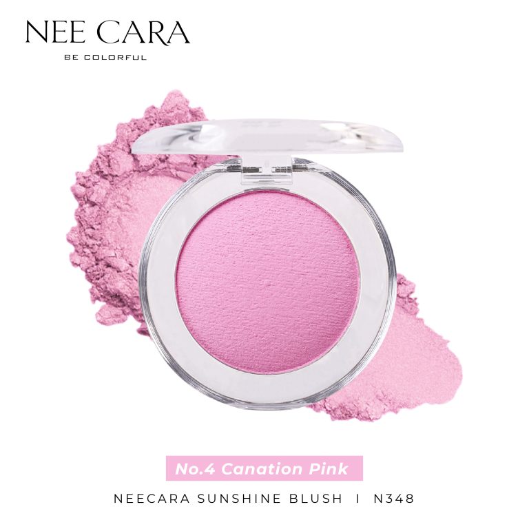 Nee cara sunshine blush นีคาร่า บีคัลเลอร์ฟูล ซันไซน์ บลัช - NO.4canation pink