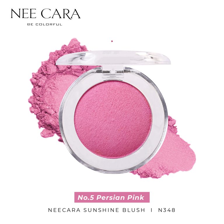 Nee cara sunshine blush นีคาร่า บีคัลเลอร์ฟูล ซันไซน์ บลัช - NO.5persian pink