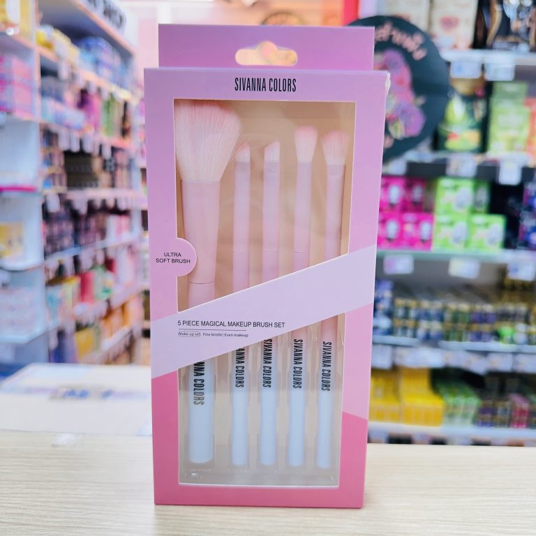 BR12 Sivanna colors ultra soft brush ซีเวนน่า คัลเลอร์ส ชุดแปรง - 01.สีชมพู