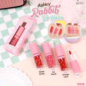 Ashley rabbit lip glaze แอชลี่ย์ แรบบิท ลิป เกลช