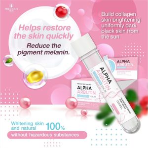 precious skin alpha arbutin collagen body serum