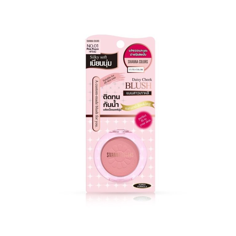 Sivanna colors daisy cheek blush - NO.1pink peach
