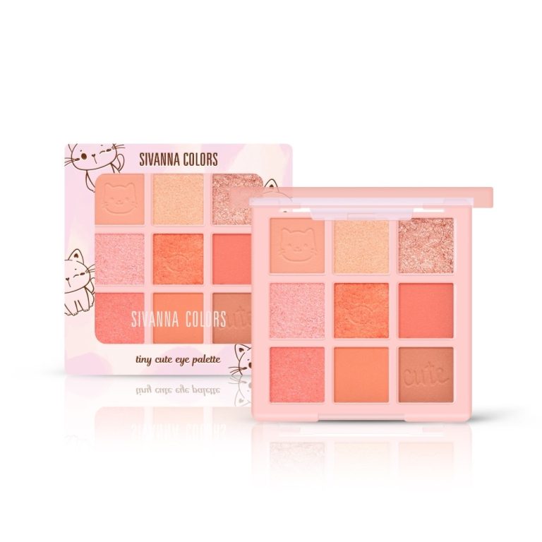 Sivanna colors tiny cute eye palette - NO.2Peach Veil