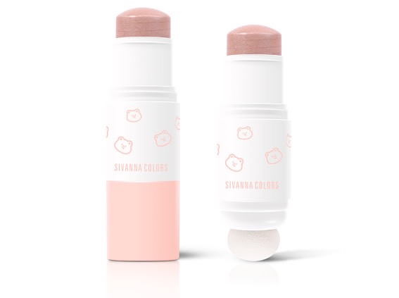 Sivanna colors cream aurora foundation stick - NO.3Shimmer Champagne