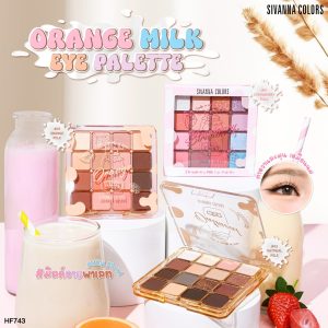 Sivanna colors strawberry milk eye palette ซีเวนน่า คัลเลอร์ส อายพาเลท 16ช่อง