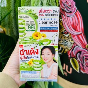 clear nose Aloe Vera Soothing Gel x 6 PCS./Box