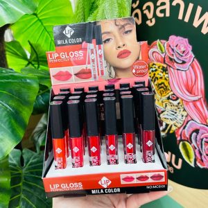 MILA COLOR LIP GLOSS PERFECTLY COLOR X 24 PCS./BOX