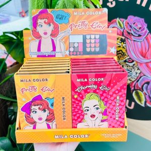 MILA COLOR PRETTY GIRL MAKEUP PALETTE X 12 PCS./BOX