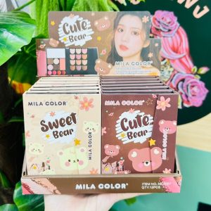 MILA COLOR MAKEUP PALETTE X 12 PCS./BOX