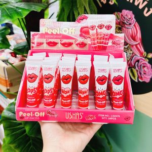 Ushas lip gloss peel-off waterproof