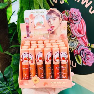 Kiss beauty peach lip gloss