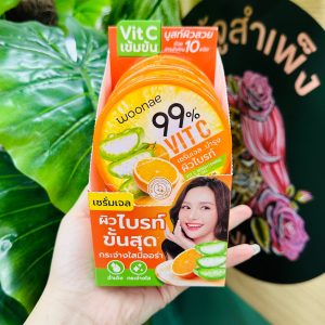 Woonae vit c brightening serum gel
