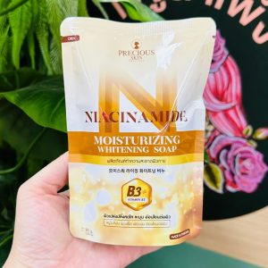 Precious skin niacinamide moisturizing whitening soap