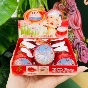 Kiss beauty tinted lip&cheek (สินค้าขายยกกล่องคละเบอร์3สี)