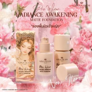 Gina Glam pro wear radiance awakening matte foundatio