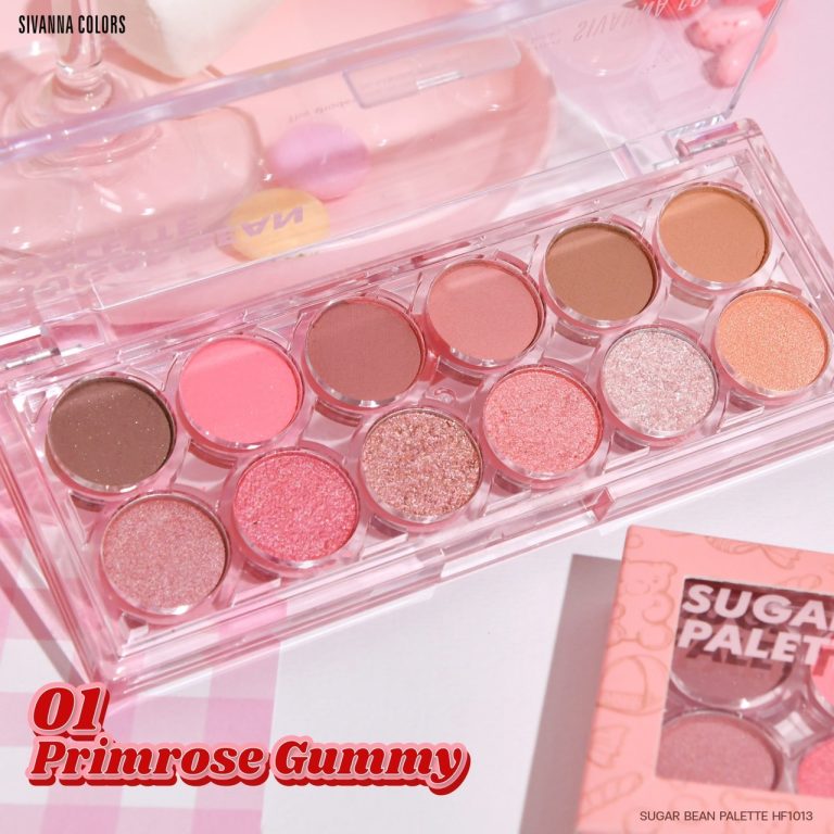 Sivanna colors sugar bean palette - NO.1Primrose Gummy