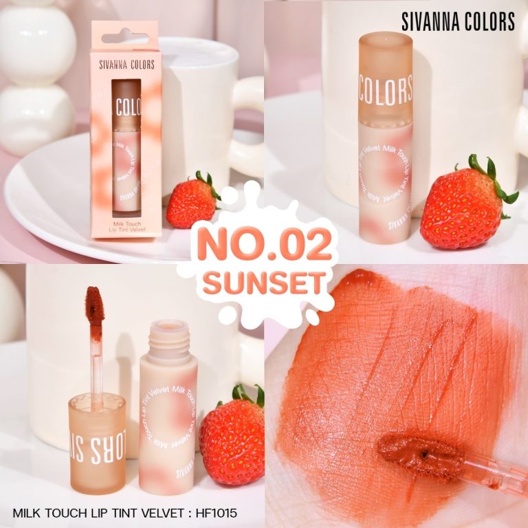 Sivanna colors Milk Touch Lip Tint Velvet - NO.2Sunset