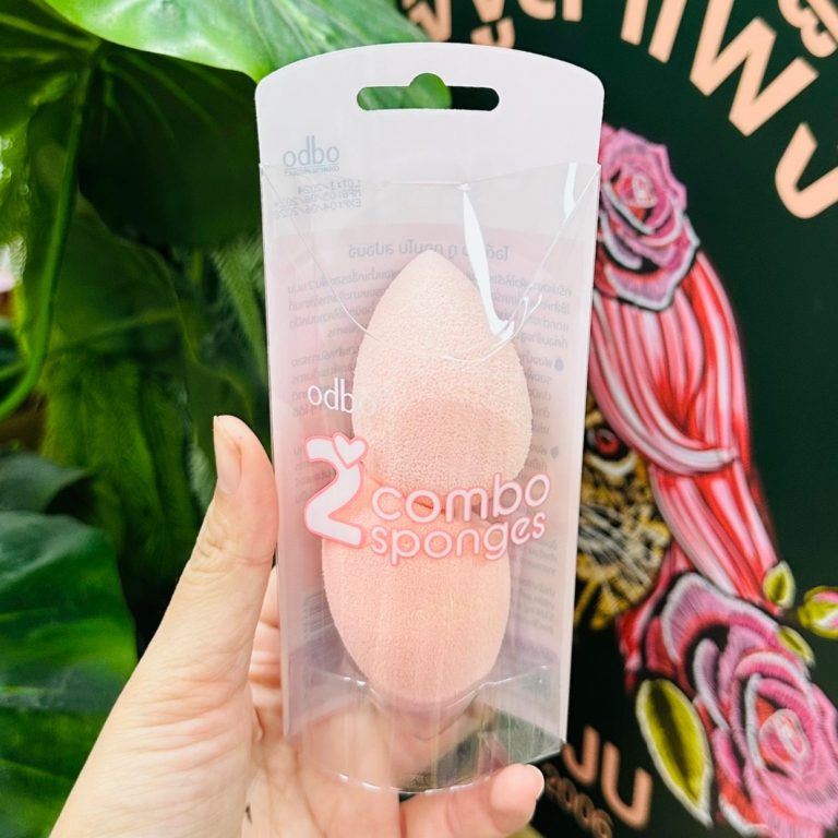 odbo 2combo sponges โอดีบีโอ ทู คอมโบ สปอนจ์ - NO.2สีชมพู