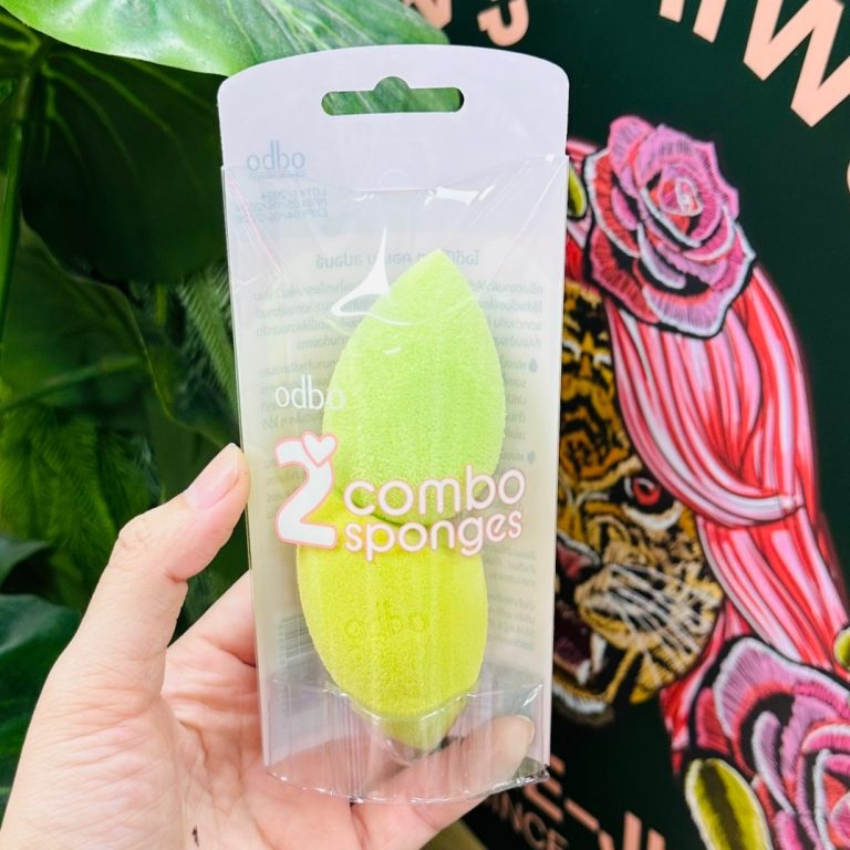 odbo 2combo sponges โอดีบีโอ ทู คอมโบ สปอนจ์ - NO.5สีเขียว