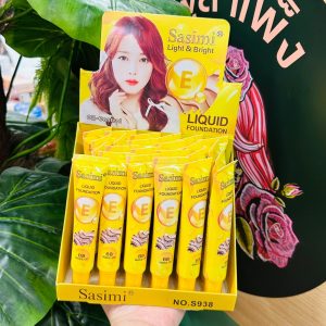 NO.S938 Sasimi light&bright E liquid foundation ซาซิมิ ไลท์แอนด์ไบร์ท อี ฟาวเดชั่น