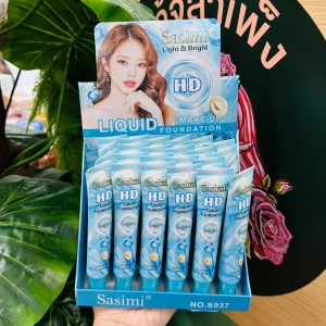 NO.S937 Sasimi light&bright hd liquid foundation ซาซิมิ ไลท์แอนด์ไบร์ท เฮชดี ฟาวเดชั่น