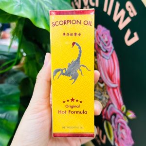 oil original hot formula น้ำมันนวดแมงป่อง