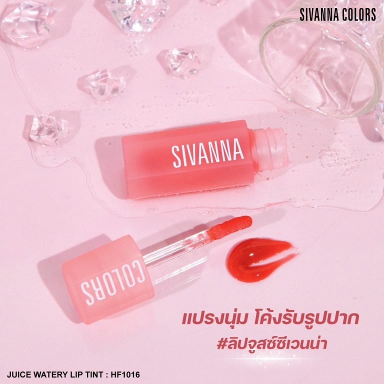 Sivanna colors juice watery lip tint - NO.1Spring Peach