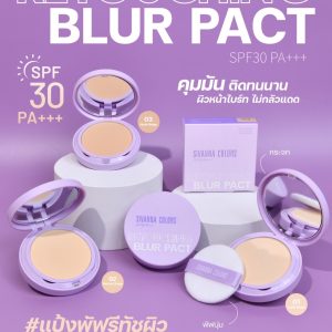 Sivanna colors retouching founaation powder blur pact spf30pa+++