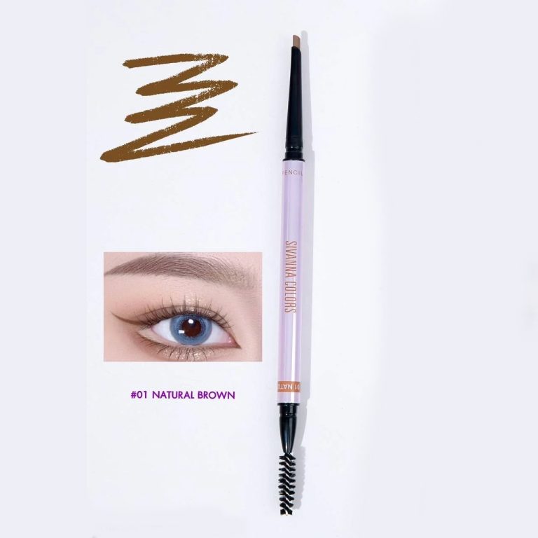 Sivanna colors ultra fine shape eyebrow ซีเวนน่า คัลเลอร์ส อัลตร้าไฟน์ 0.1g - NO.1Nature Brown