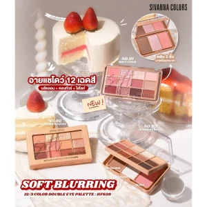 EYESHADOW 12 COLOR BLUSH + CONTOURING + HIGHLIGHTER