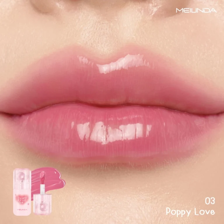 MC 2080 Meilinda hearty glowy tint เมลินดา ฮาร์ทตี้ โกลวี่ ทิ้น 3.5g - 03.POPPY LOVE