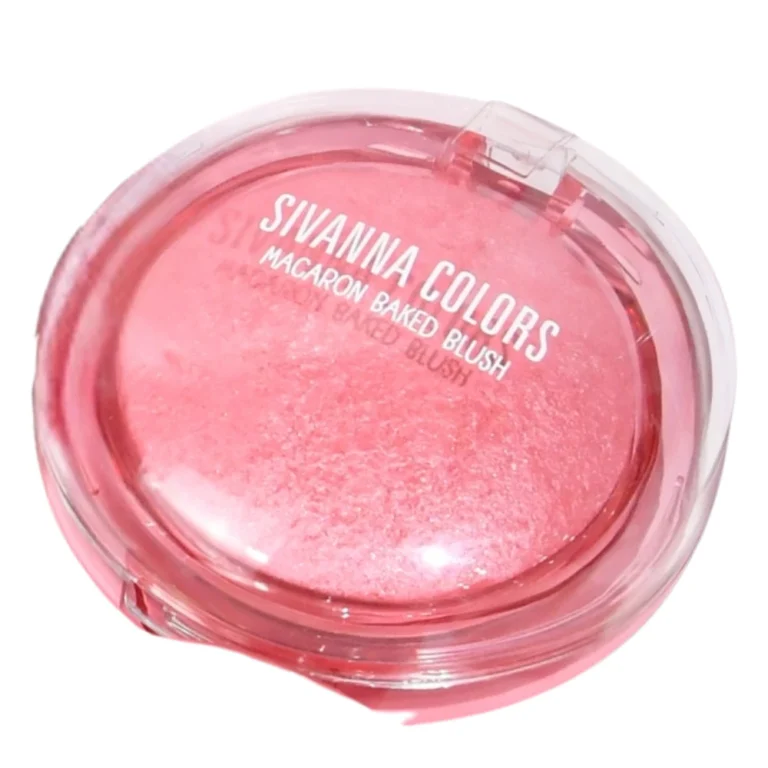 Sivanna colors macaron baked blush ซีเวนน่า คัลเลอร์ส มาการอง เบค บลัช 8.5g. - 03.shine