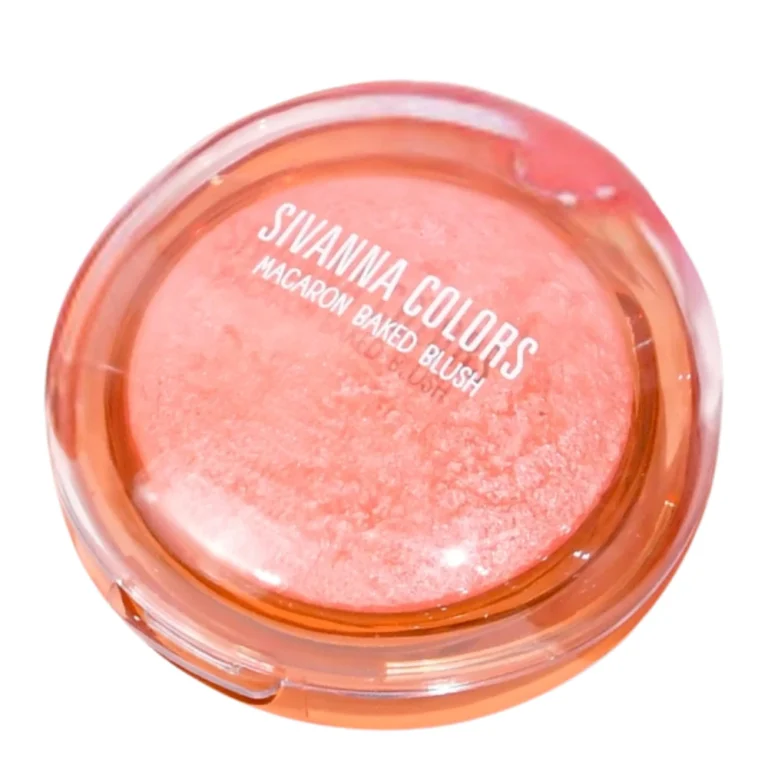 Sivanna colors macaron baked blush ซีเวนน่า คัลเลอร์ส มาการอง เบค บลัช 8.5g. - 05.glow