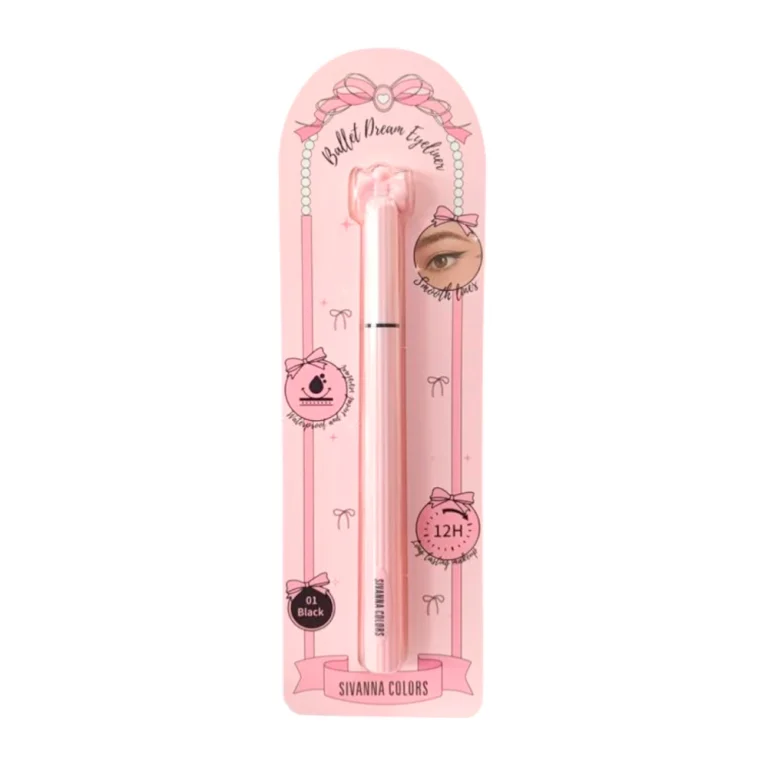 HF243 Sivanna colors ballet dream eyeliner ซีเวนน่า คัลเลอร์ส บัลเล่ต์ ดรีม อายไลเนอร์ 0.8g. - 01.Black