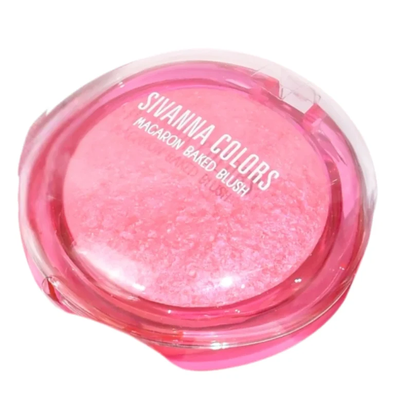 Sivanna colors macaron baked blush ซีเวนน่า คัลเลอร์ส มาการอง เบค บลัช 8.5g. - 02.happy