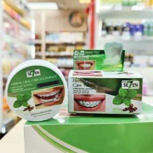 Green seven herbal oral care toothpaste กรีนเซเว่น ยาสีฟัน 45g