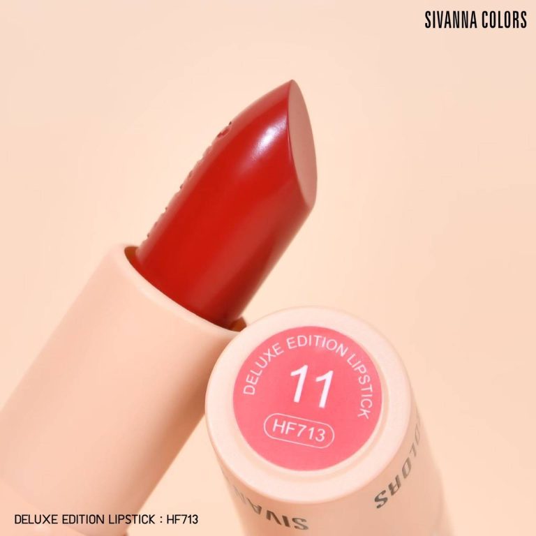 HF713 Sivanna colors super cover deluxe edition lipstick ซีเวนน่า อีดิชั่น ลิปสติก 4g - No.11